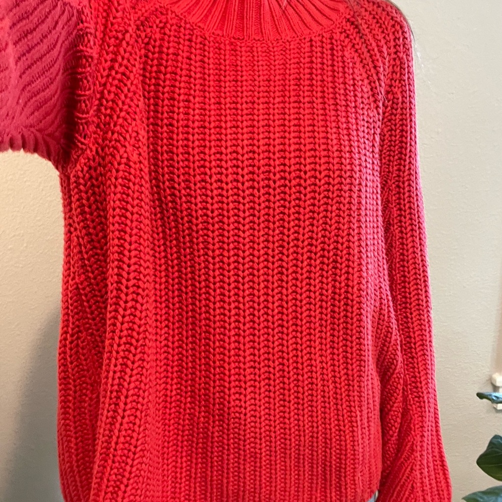 Chunky knit sweater